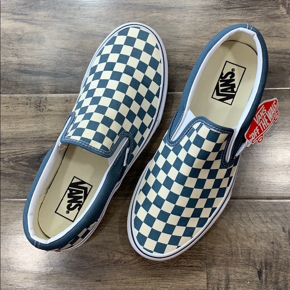 ••VANS CLASSIC SLIP-ON CHECKERBOARD Blmigtrwtt WMN - Picture 5 of 16